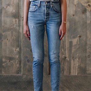 Levi’s women’s high rise 501 skinny jean